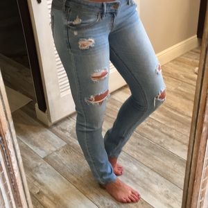 Hollister light wash jeans